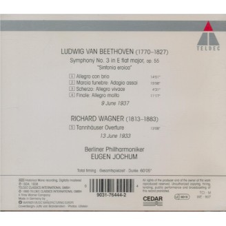 BEETHOVEN - Jochum - Symphonie n°3 op.55 'Héroïque'